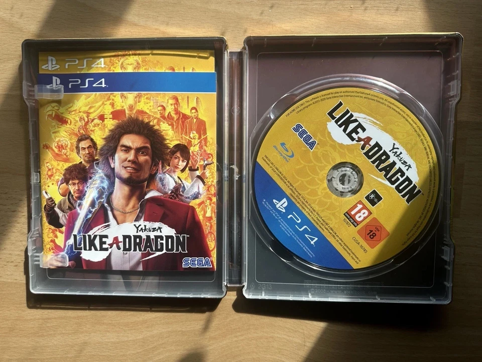 Yakuza 7: Like a Dragon Steelbook Edition PS4 - Bild 1 von 3