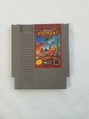Karnov (Nintendo Entertainment System, 1988) NES Authentic Cart Only Tested - Image 1 of 2