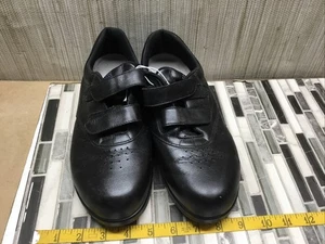 SAS Women's Shoes Tripad Comfort Hook & Loop Black Size 7 1/2 - Picture 1 of 5