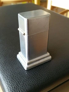 Raro encendedor Zippo vintage Pat. 2517191 Latón Cromo 5 Barriles PARA REPUESTOS - Imagen 1 de 9