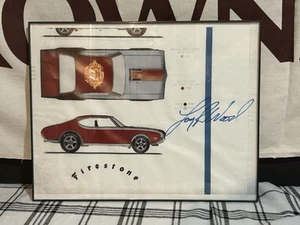 Imagen de auto Firestone autografiada de Larry Wood de Hotwheels  - Imagen 1 de 5