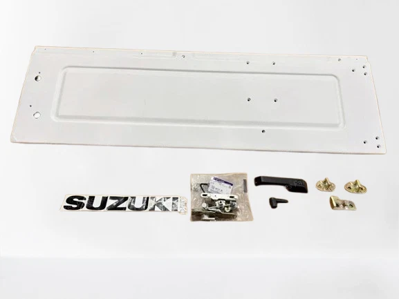Genuino Para SUZUKI SAMURAI ’86-’95 Puerta Trasera Tapa Suave Modelos Pintado Blanco Foto 1 de 4