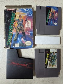 METAL GEAR & METAL GEAR 2 SNAKE'S REVENGE NES GAME W BOX! NINTENDO KONAMI TESTED