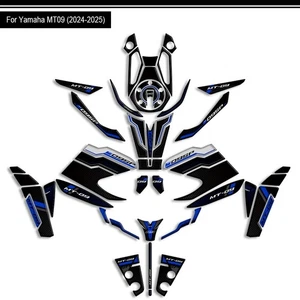 Motorcycle Fuel Tank Stickers Body Decals Set 3D For Yamaha MT-09 SP 2024-2025 - Bild 1 von 17
