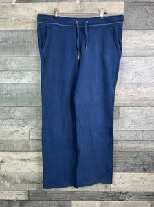 Pantaloni da jogging donna Sweaty Betty taglia grande blu navy casual gamba dritta - Foto 1 di 10