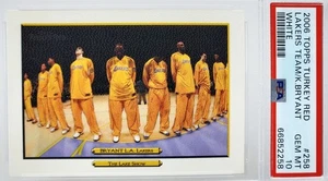 📈POP 7 PSA 10 KOBE BRYANT WHITE 📈 2006 TOPPS TURKEY RED EQUIPO DE LOS LAKERS GRADUADO 258 - Imagen 1 de 1