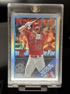 2023 Topps Chrome Update Series - 1988 Topps Baseball #88CU-2 Mike Trout - Picture 1 of 2