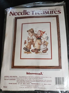 Needle Treasures Counted Cross Stitch Kit 02642 Hansel & Gretel Hummel NIP - Picture 1 of 3