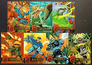 Fleer/Skybox 1996 DC Outburst: Firepower - cards lot - Foto 1 di 7