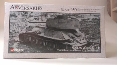 T-34/85 Tank, N.Korean 109th Tank Regiment 1/50 Corgi - Image 1 of 4