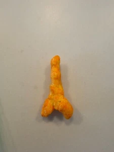 Cheeto Shaped Like PP (Type: Regular, Length: 2 in, Width: 7/8ths in) - Picture 1 of 2