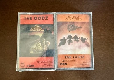 Rare THE GODZ "Nothing Is Sacred" PHILIPPINES Cassette Still Sealed + 1 - Image 1 of 2