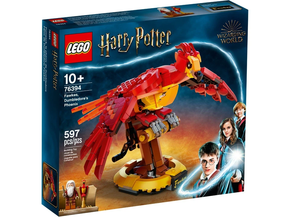 LEGO Wizarding World Harry Potter - Fawkes 76394 - New - Image 1 of 1
