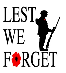Vinyl Decal Sticker DECAL CAR VAN lest we forget soldier army remembrance gun - Picture 1 of 2