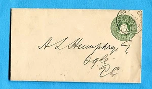 GUIANA INGLESE 1903 Busta Postale da 1 c.verde da GEORGETOWN (307395) - Picture 1 of 1