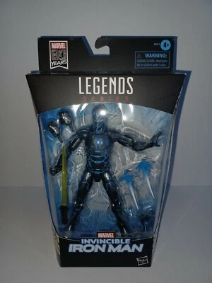 Marvel Legends, Invincible Iron Man, con Accesorios, Marvel 80 Aniversario Foto 1 de 4