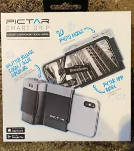 PICTAR Smart Grip Modell #MWPT-ONE BS52 für Smartphones schwarz/silber NEU - Bild 1 von 6