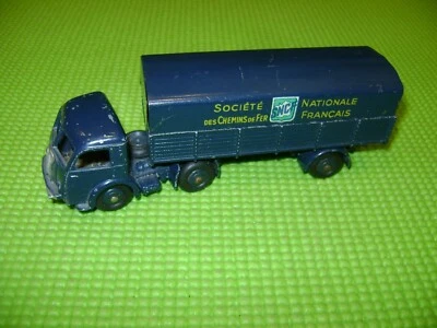 DINKY TOYS 32AB SEMI REMORQUE PANHARD SNCF - Photo 1/4