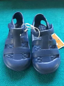 West Loop Toddler Sandals Easy On & Off blue Size medium 5/6 - Picture 1 of 2