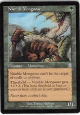 Nimble Mongoose *Uncommon* Magic MtG x1 Odyssey SP