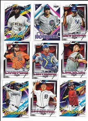 2020 Topps Fire PICK-A-CARD Hosmer Lindor Judge Cole Senzel Ohtani Cease Wong ++ - Image 1 of 2