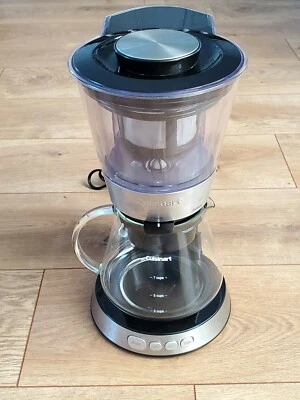 Cuisinart DCB-10 Cold Brew Coffee Maker 7-Cup Automatic Silver Black - Image 1 of 4