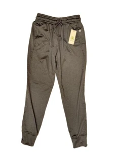 $70 Gaiam Men’s Restorative Slim Fit Jogger Pants - Cool Grey Heather- Small - Picture 1 of 3