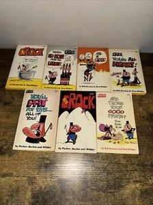 Lot of 7 Vintage Crock by Bill Rechin & Don Wilder paperback books (1981-1986) - Picture 1 of 2