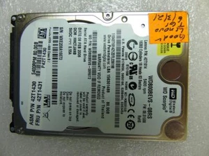 WDC, WD800BEVS-08RS, DCM: HCCTJANB 80 GB SATA-Festplatte 2,5" FW: 08,01G08 - Bild 1 von 11
