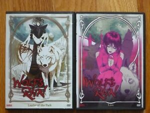 Wolf's Rain 2-Dvd Lot Anime Series Volumes #1 Leader of Pack + #3 Loss Bandai