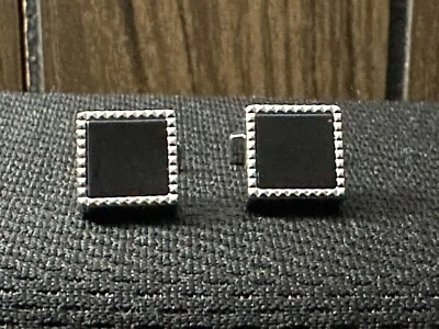 Gemelos Boss Hugo Boss Esmalte Cuadrado (Sin Embalaje Original). (6) Foto 1 de 4