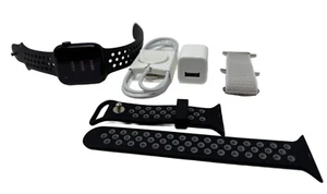 Apple Watch SE 2nd Gen 44mm GPS Midnight Aluminum Case Watch - Zdjęcie 1 z 12