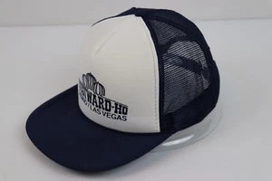 Vintage Westward Ho Casino Las Vegas Trucker Mütze Kappe Druckknopflasche blau Schaumstoffrücken - Bild 1 von 9