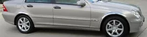 Wheel Arch Moulds Mercedes Benz W203 C-Class 4 Door 2001-2007 - Picture 1 of 1