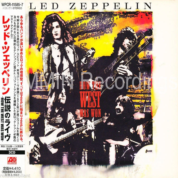 LED ZEPPELIN - How the West Was Won - Japan 3 CD Factory Sealed - Rare! - Image 1 of 1