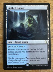 MTG Dominaria United Commander, Sunken Hollow - Picture 1 of 1