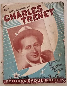 les chansons de CHARLES TRENET recueil 15 chansons piano et chant. (partitions) - Imagen 1 de 4