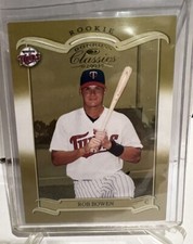 2003 Donruss Classics Baseball #197 Rob Bowen Rookie #’d /1500 Minnesota Twins