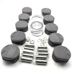 S85B50 92mm Forged Pistons For BMW S85 M5 E60 E61 M6 E63 E64 5.0 V10 - Foto 1 di 9