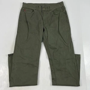 Polo Ralph Lauren Pants Mens 32 x 32 Green Chino Straight Leg Stretch Golfing - Picture 1 of 13