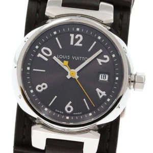 LOUIS VUITTON Tambour Q1211 Date Brown Dial Quartz Ladies Watch_861951 - Picture 1 of 7