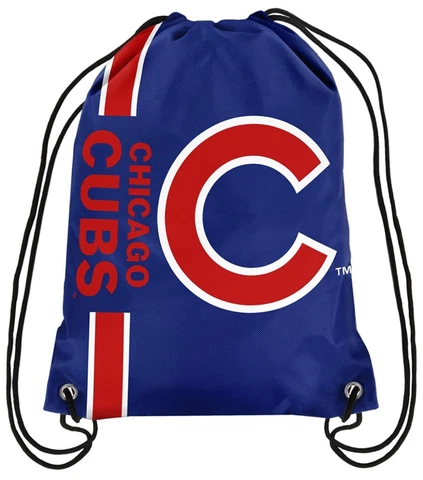MLB Chicago Cubs Drawstring Backpack sack / Gym bag Cover