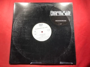 R1-40 ELEMENTS OF LIFE Love The Way - 12” SINGLE - WHITE LABEL PROMO - RECORD - Imagen 1 de 6