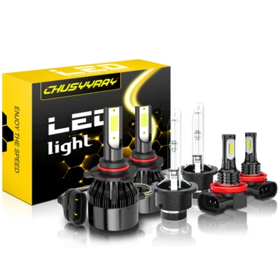 Para Infiniti Q45 2005-2006 - 6X Faros de haz alto bajo + Bombillas antiniebla Foto 1 de 4