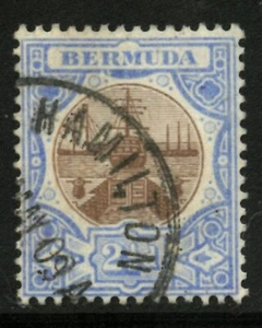 BERMUDA 37, 1906-10 2 1/2p DRYDOCK, USADO (BER1665) - Imagen 1 de 1