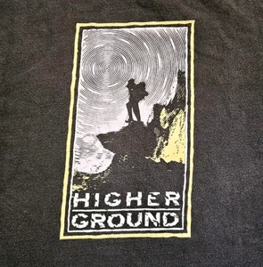 Rare Vintage 90s North Face Higher Ground Hiking T Shirt Alpine Equipment Medium - Picture 1 of 8