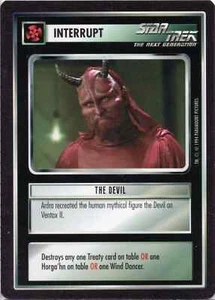 Star Trek CCG The Devil Near-Mint/NM Rare – Premier Limited 1994 - Bild 1 von 1