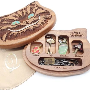Q-Pot. Alice nel Paese delle Meraviglie Collezione Gatto Cheshire Scatola 105 Collana ro - Foto 1 di 6