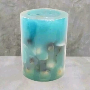 Pier 1 Sea Air Pillar Candle with Real Seashells Embedded in Wax 16oz NOS Sealed - Picture 1 of 8