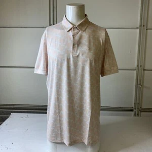 MIZZEN + MAIN Versa Short Sleeve Polo Men's Size XL Trim Burnt Orange - Picture 1 of 7
